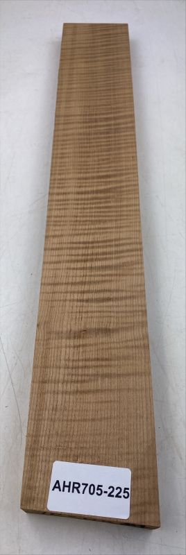 Neck Sycamore / European Maple, curly, "Caramel" - Unique Piece #225